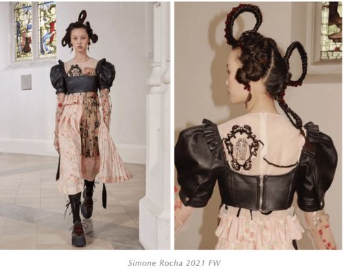 simone rocha 一個不需要長得甜美就能駕馭的少女風服飾