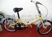 迷你刀型不減震雙折疊自行車(chē) 輕巧出行新選擇